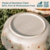 Nook Theory 4 Pack Bamboo Bowls - Alternative for Plastic