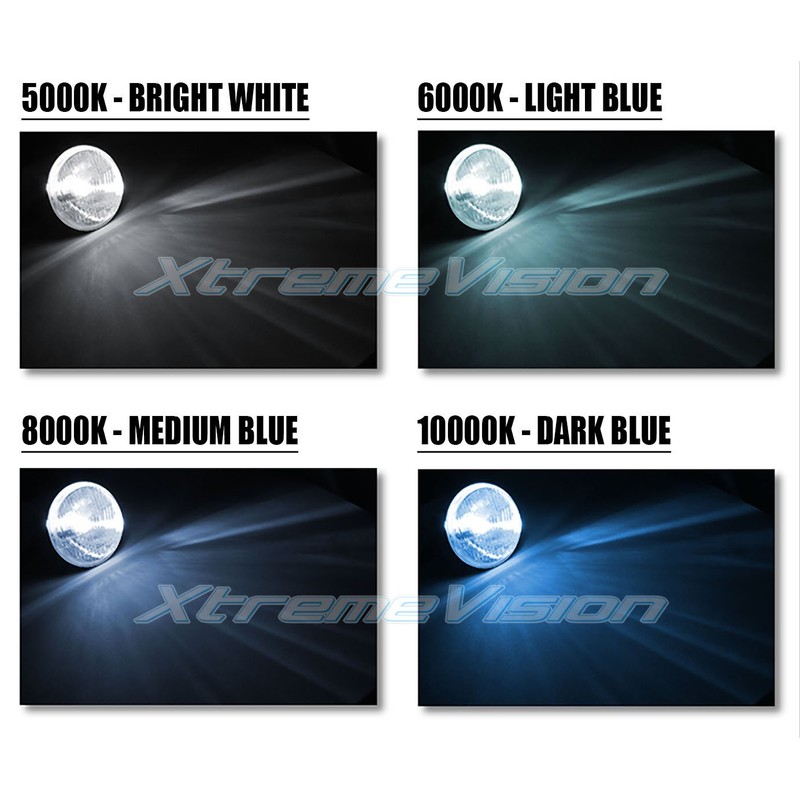 XtremeVision HID Xenon Replacement Bulbs - H1 8000K - Medium