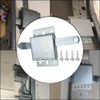 QZATTCAEN Garage Door Side Lock Inside Deadlock for Most Garage