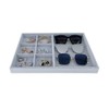 Svea Display Velvet Grey Jewelry Trays Premium Grade Drawer Insert