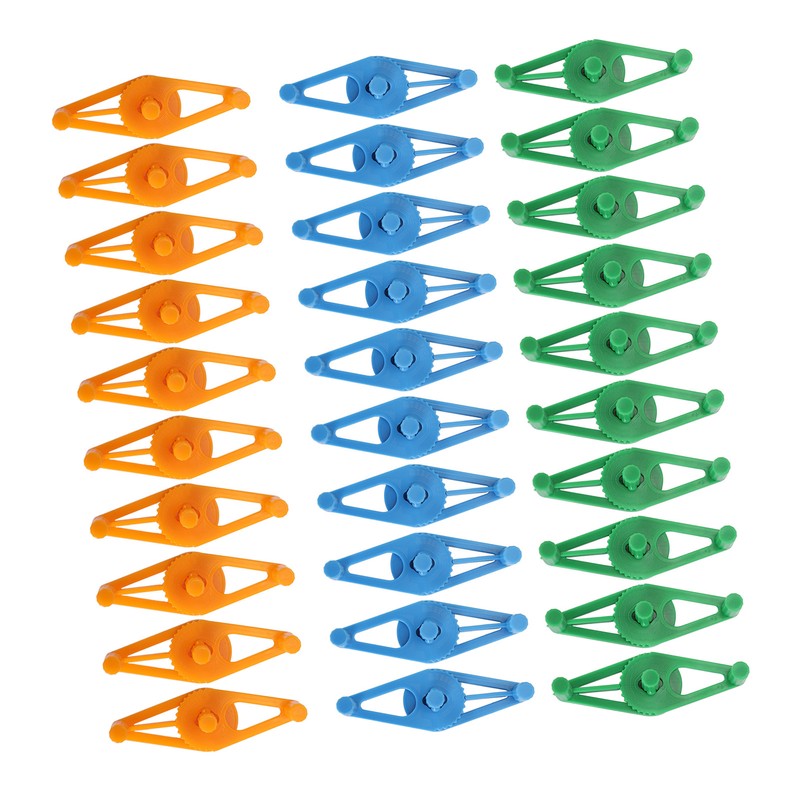 30pcs Low Stress Training Clips Adjustable Reusable Plastic Plant Stem
