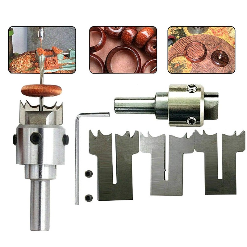 Wooden Ring Making Drill Kit Set, Multifunctional Wooden Thick Ring