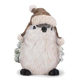 The Bridge Collection 2" Trapper Hat Winter Bird Ornament - Home for The Holidays - Christmas Tree Ornaments - Bird Christmas Decor - Bird Ornaments for Christmas Tree - Woodland Christmas Ornament