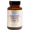 Health Hack Macho Drive Platinum Maca Negra y Roja, Ginseng