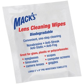 Mack's Lens Wipes Cleaning Towelettes-30 ct