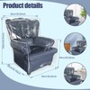 Heavy Duty Plastic Armchair Recliner Cover Pets Clear Cat Scratching