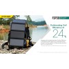 Nitecore FSP30 30W Foldable Solar Panel IPX5 Waterproof -2 USB-A