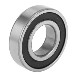 ACROPIX 6206DDU Deep Groove Ball Bearings P0 30x62x16mm Lubricated Bearings Double Rubber Seal Black Silver Tone Scooter Skateboard Wheel