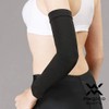 magico sport arm power sleeve for arms and elbows, black,