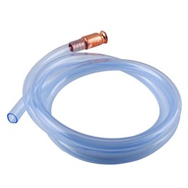 Wadoy Gas Siphon Hose Pump, Shaker Siphon for Gasoline/Fuel/Water Transfer, Safety Self Priming Hose 1/2" Valve