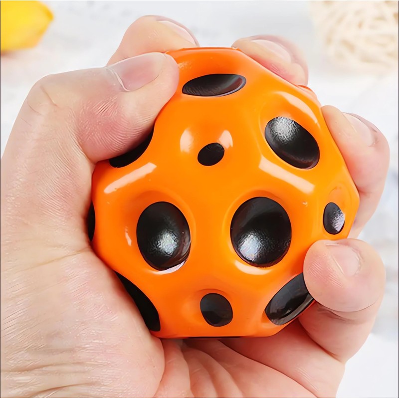 Tendry Extreme High Bouncing Ball Moon Shape for Kids of