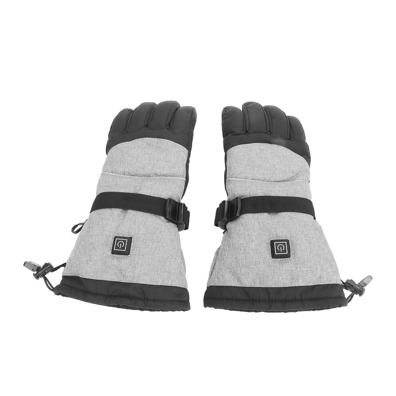 1 Pair Heated Gloves Smart Battery Powered Winter Warm Gloves
