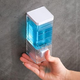 Hotel wall-mounted all-in-one hand wash shampoo bottle transparency