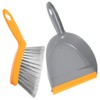 KOMBIUDA 1set Mini Dustpan and Broom for Desktop Cleaning Compact