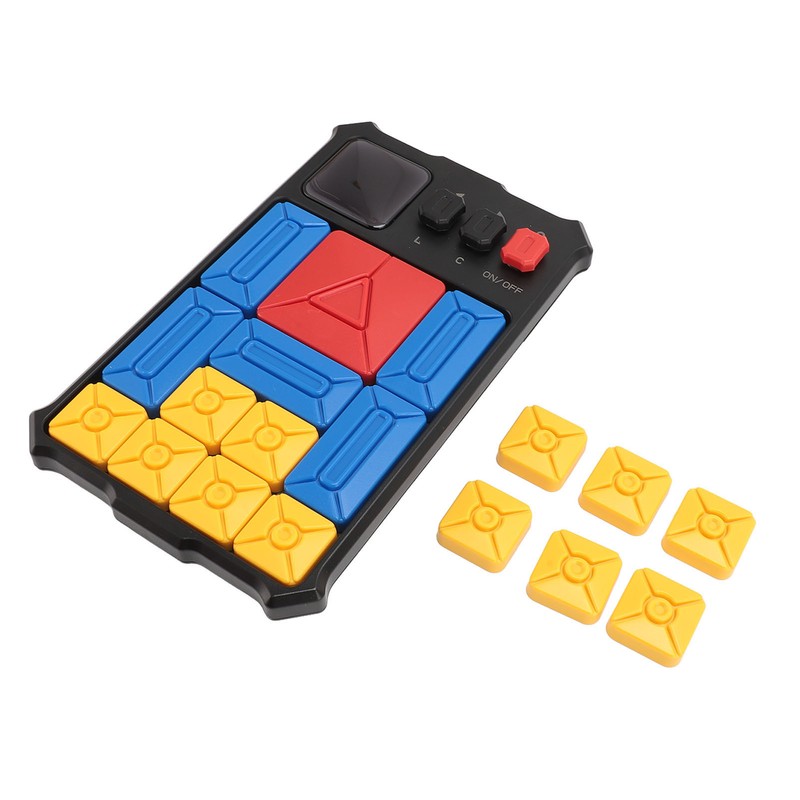 Electronic Slide Puzzle Game Over 500 Levels Educational Challenges Sliding