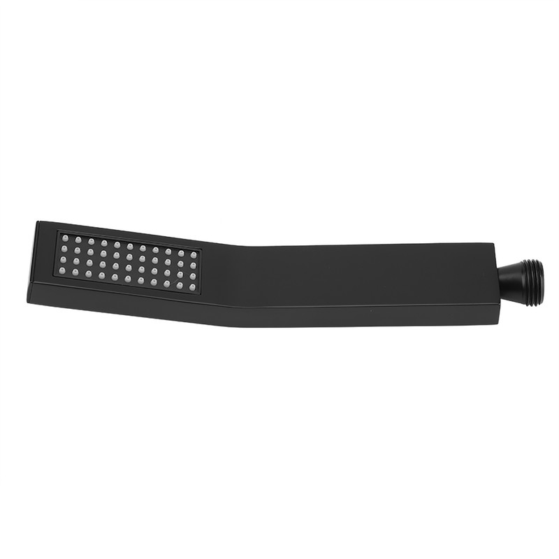 Matte Black Brass Chromeplated Handheld Shower Head Bathroom Sprayer Handshower
