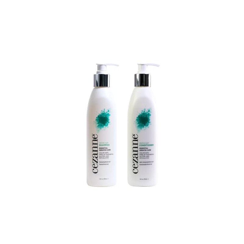 Cezanne Revive Curl Shampoo and Conditioner 10oz Duo
