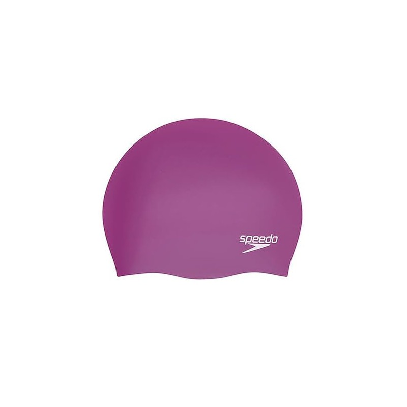Speedo Unisex Adult's Long Hair Swimming Cap, Pink, One Size
