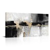 NutArtPic Black and White Canvas Artwork for Walls Abstract Canvas