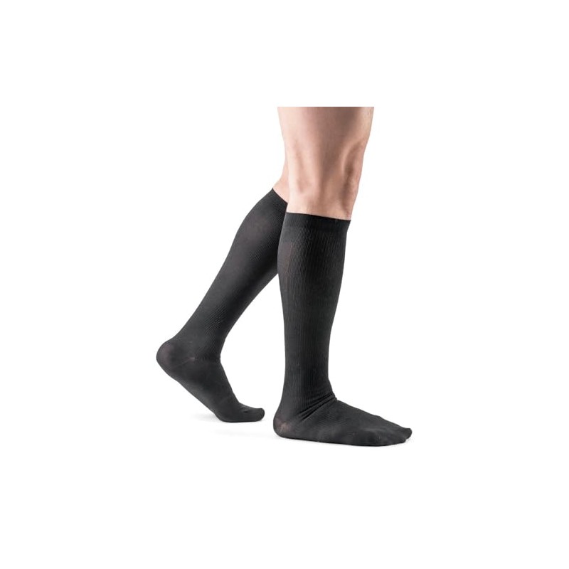 Actifi Men's 8-15 mmHg Compression Dress Socks, Mild Support
