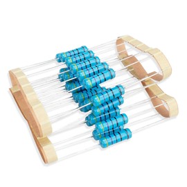 Innfeeltech 25 Pcs 3W 1% Tolerance 470 Ohm Metal Film Resistor Resistance for DIY Project and Experiments