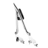 Mofun 27" Tall Passenger Backrest Sissy Bar 1.3" Fat Bar