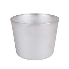 Brotback-Form, Backform für Brot oder Osterkuchen Kulitsch aus Aluguss 14 x 11 x 11 cm RUND