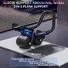 Bersauji 2023 New Ab Roller Wheel with Knee Mat &Timer,