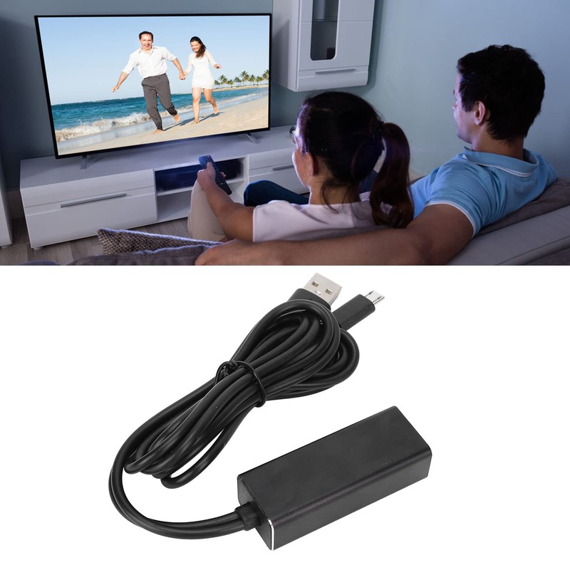 Annadue Portable LAN Adapter, for Micro USB Transmission 100M Network