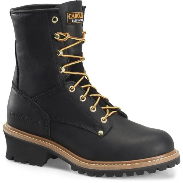 Carolina Men's Elm 8" Steel Toe Unlined Logger Work Boot,
