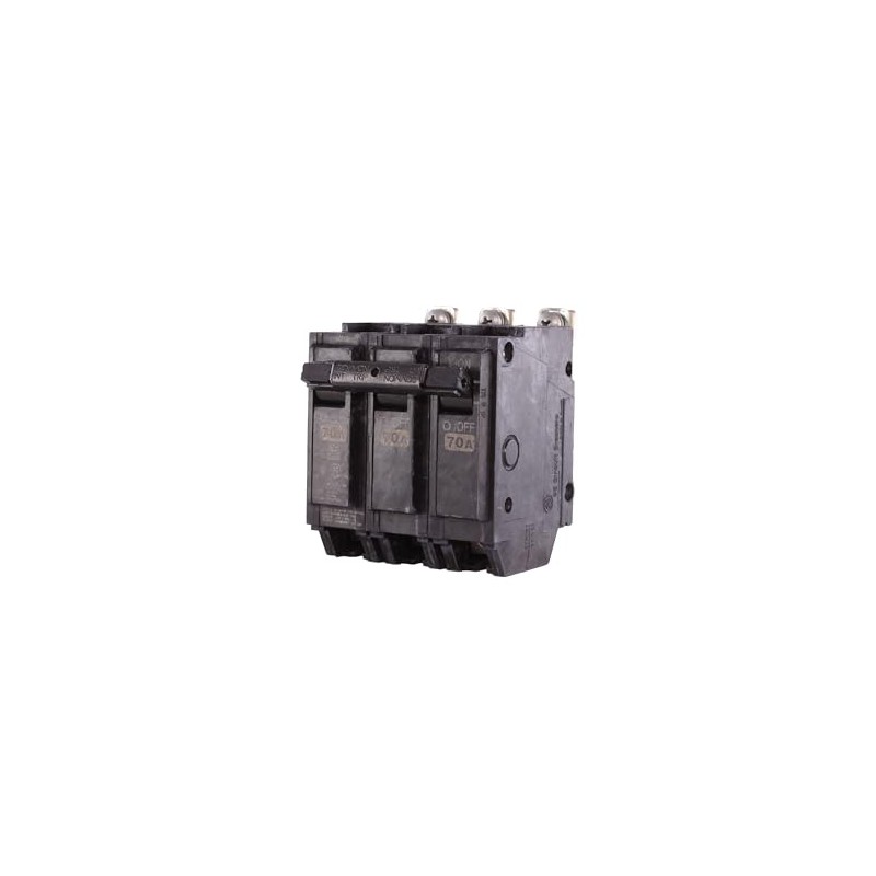 ABB TEY/Q-Line® THQB32070 3-Pole Miniature Circuit Breaker • 70A Triple