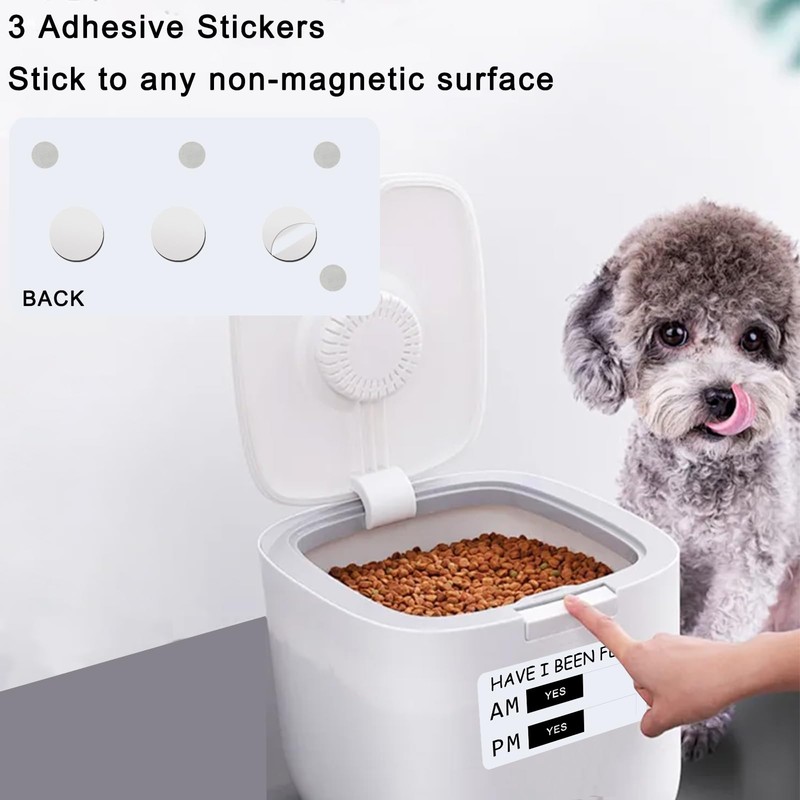 Dog Feeding Reminder Sign, Have I Been Fed Symbol, Pet