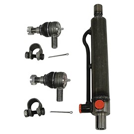 Complete Tractor 1701-0464 Steering Cylinder Compatible with/Replacement for Case Inter Harvester 480C Indust/Const, 480D Indust/Const, 480E Indust/Const, 480ELL Indust/Const 234447A1, 234466A1