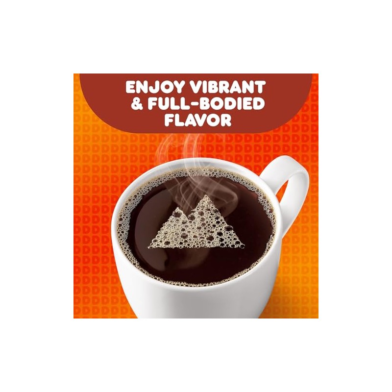 Dunkin' Donuts 8133401292 Colombian Ground Coffee, Medium Roast, 27.05 oz.