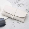 TongTang Glasses Case, Sunglasses, Soft Leather, Stylish, Simple, Stylish, Black