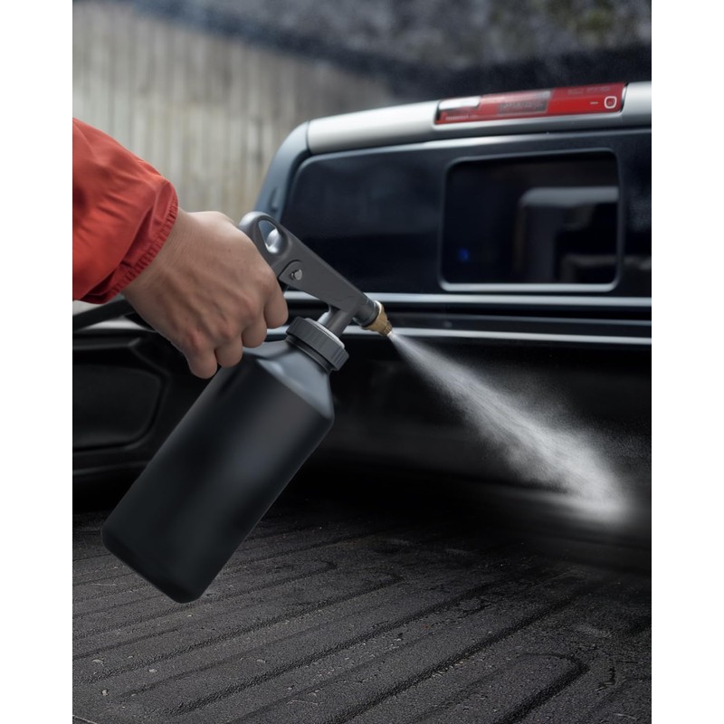 InoKraft Rust Proofing Spray Gun, Bedliner Gun with Adjustable Nozzle