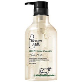 Cream Milk Mild Lactobacillus Feminine Cleanser, 1 unit, 520ml / 크림밀크 마일드 유산균 여성청결제, 1개, 520ml