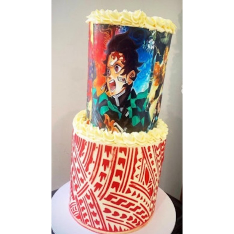 Samoan Traditional Fabric Stencil