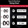 Heavy Duty Lifting Straps for Deadlift - Figure 8 Wrist