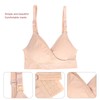 Nursing Bra Front Top Buckle Widened Flanks Four Row Buckle