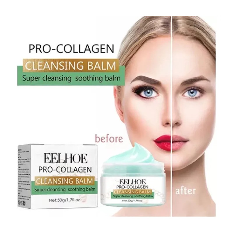 Ee Balsamo Limpiador Facial De Colageno Cara, Pro Colageno
