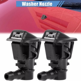 XUKEY For Jeep Wrangler JK 2013-2017 Pair Front Windshield Wiper Washer Nozzle Spray