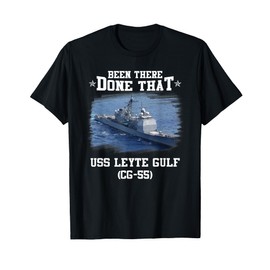 USS Leyte Gulf CG-55 Ticonderoga Class Cruiser Father Day T-Shirt