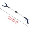 Unbranded 34 Inch Extra Long Reacher Grabber - Foldable Gripper