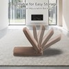 Floor Chair with Adjustable Back Support, Foldable Padded Gaming Floor