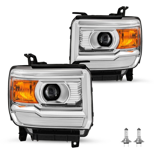 JSBOYAT Fits for [Non-LED DRL Model] 2014-2018 GMC Sierra 1500