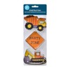 R&M Construction Cookie Cutter 3 Piece Set. Includes Dump Druck,