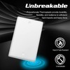 Decorator Wall Plate Blank Switch Plate Outlet Cover,Unbreakable Polycarbonate Thermoplastic,