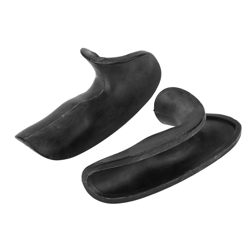 Pair Steering Wheel Rubber Replacement Thumb Grips Fit for Renault