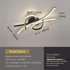 Modern LED Ceiling Light Fixture,40W 2600 Lumen ,Flush Mount Ceiling
